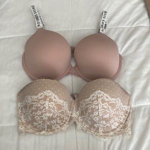 Victoria Secret nude Bras bundle